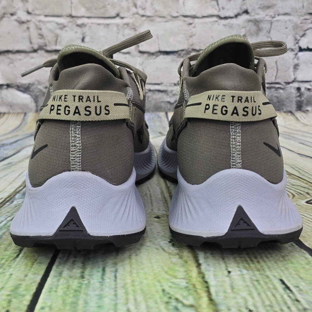 Nike Pegasus Trail 2 Running Shoes Mens 11 Olive Green CK4305-201 React Sneakers - Picture 6 of 9